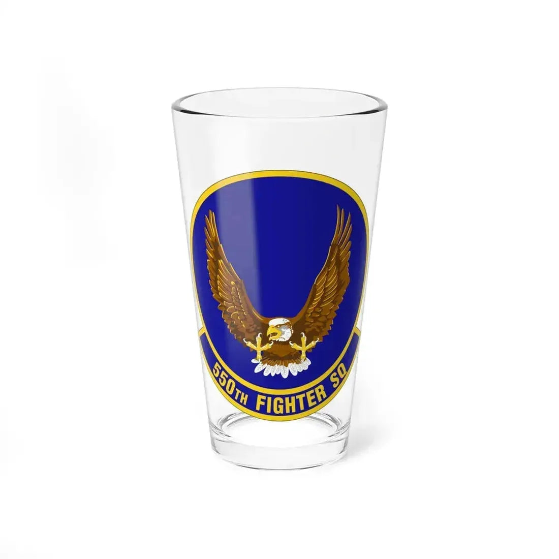 550 Fighter Squadron AETC (U.S. Air Force) Pint Glass 16oz 16oz - Go Mug Yourself