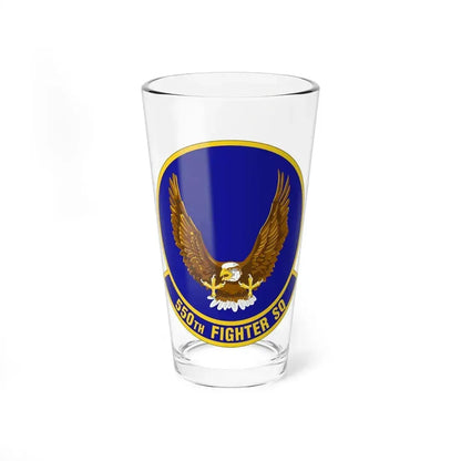 550 Fighter Squadron AETC (U.S. Air Force) Pint Glass 16oz - Go Mug Yourself