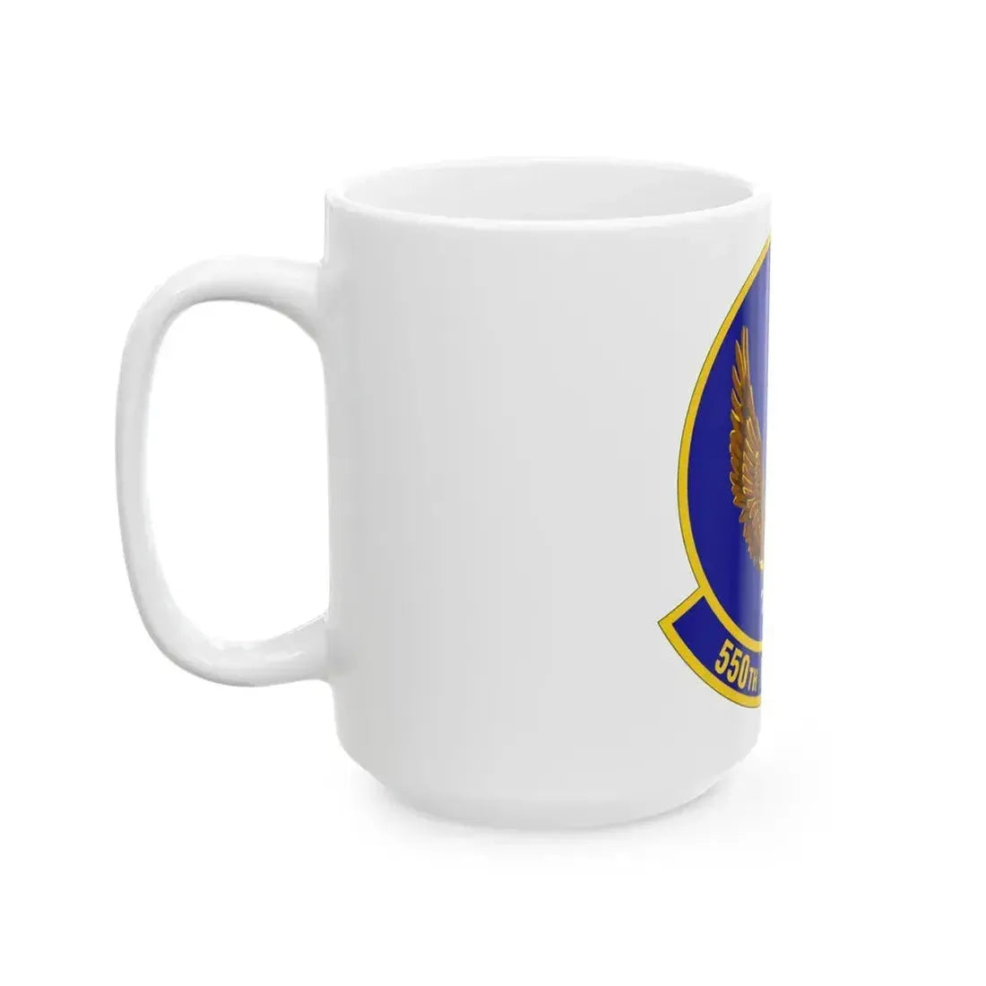 550 Fighter Squadron AETC (U.S. Air Force) White Coffee Mug - Go Mug Yourself