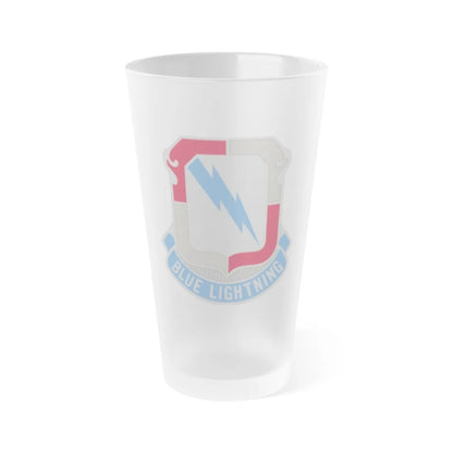 550 Military Intelligence Battalion (U.S. Army) Frosted Pint Glass 16oz-Go Mug Yourself