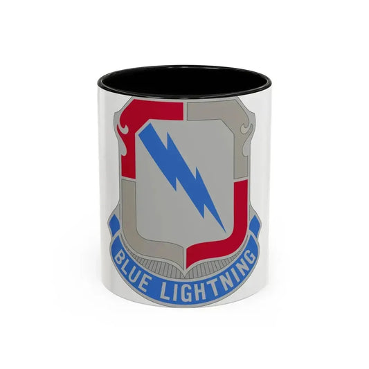 550 Military Intelligence Battalion (U.S. Army) Accent Coffee Mug 11oz Black - Go Mug Yourself