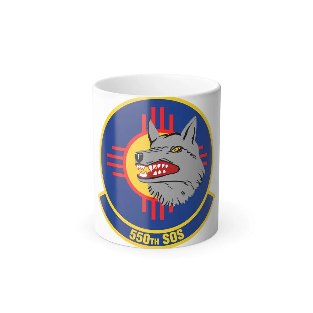 550 Special Operations Squadron AETC (U.S. Air Force) Color Changing Coffee Mug-11oz-Go Mug Yourself