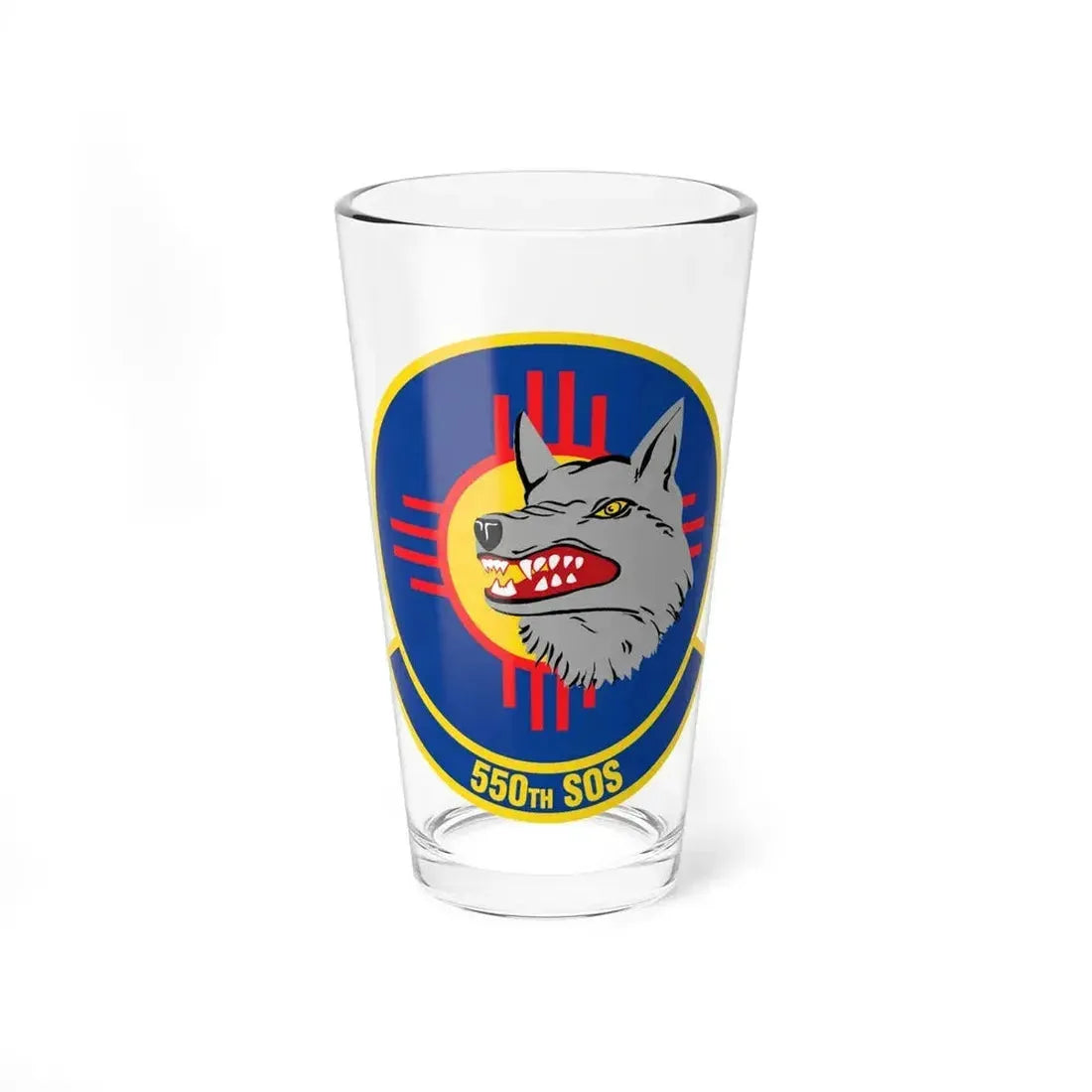 550 Special Operations Squadron AETC (U.S. Air Force) Pint Glass 16oz - Go Mug Yourself