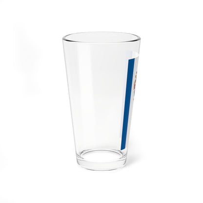 Flag of Miske (Hungary) Pint Glass 16oz