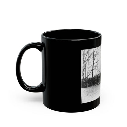 Group Of Provost Guards At Headquarters, Army Of The Potomac (U.S. Civil War) Black Coffee Mug