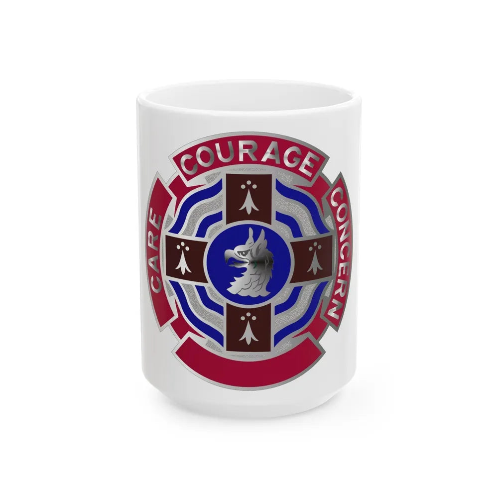 5501 US Hospital (U.S. Army) White Coffee Mug-15oz-Go Mug Yourself