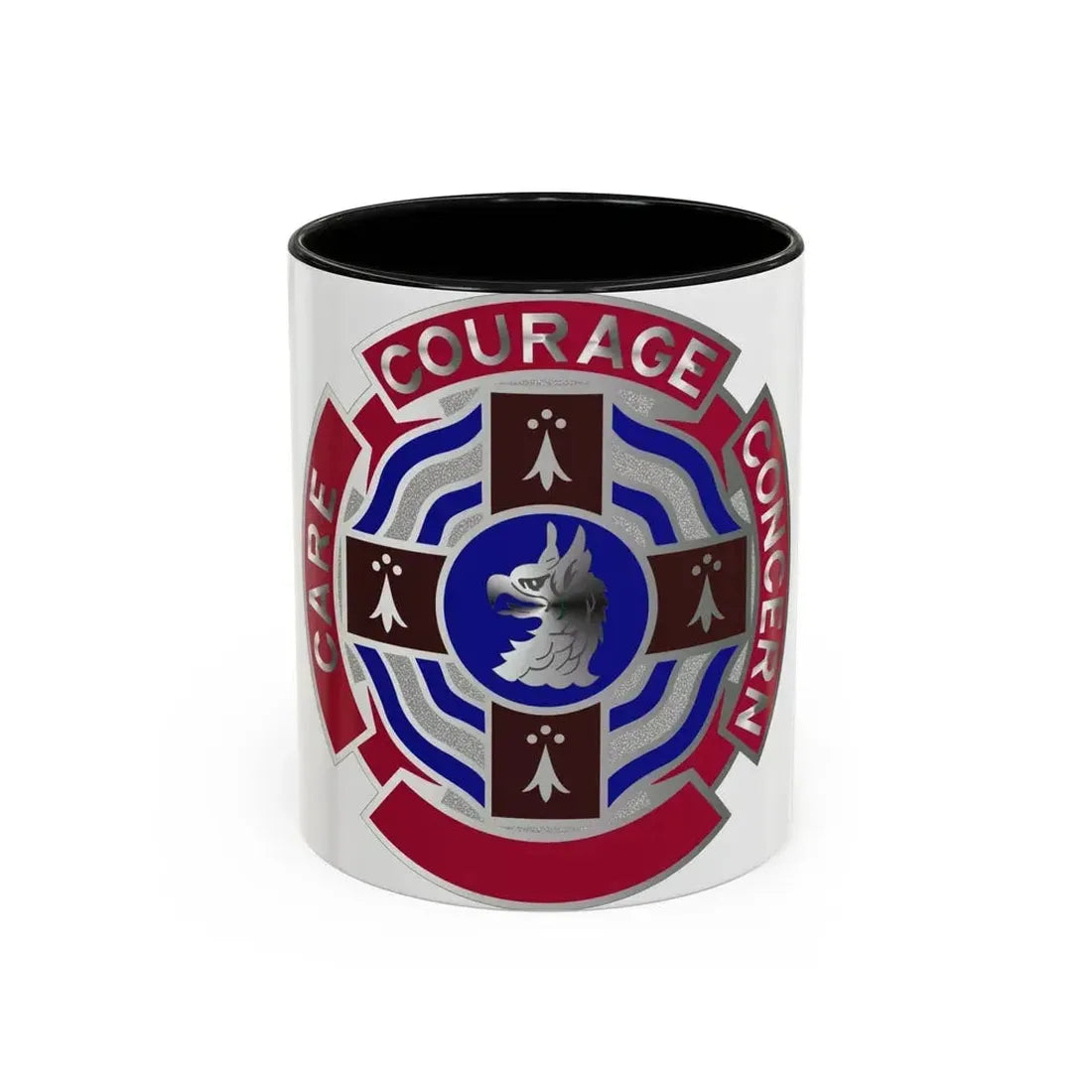 5501 US Hospital (U.S. Army) Accent Coffee Mug 11oz Black - Go Mug Yourself