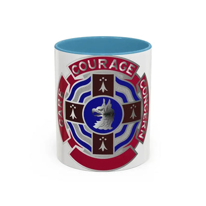 5501 US Hospital (U.S. Army) Accent Coffee Mug 11oz Light Blue - Go Mug Yourself