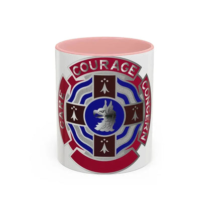 5501 US Hospital (U.S. Army) Accent Coffee Mug 11oz Pink - Go Mug Yourself