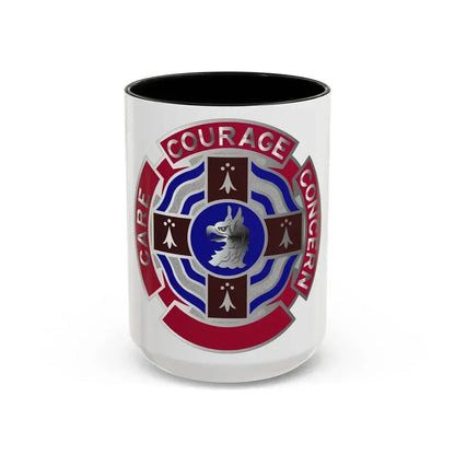 5501 US Hospital (U.S. Army) Accent Coffee Mug 15oz Black - Go Mug Yourself