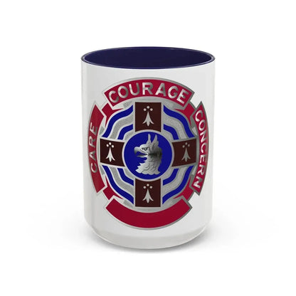 5501 US Hospital (U.S. Army) Accent Coffee Mug 15oz Navy - Go Mug Yourself
