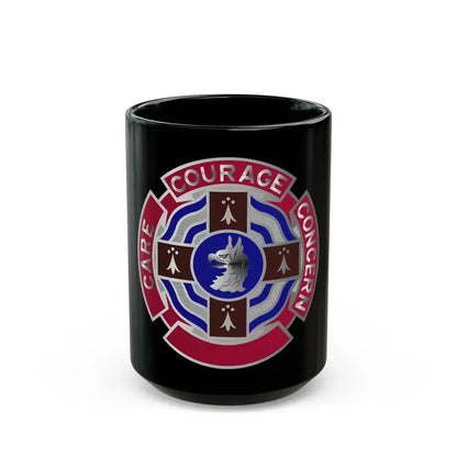 5501 US Hospital (U.S. Army) Black Coffee Mug 15oz - Go Mug Yourself