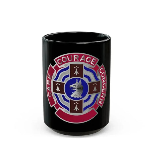 5501 US Hospital (U.S. Army) Black Coffee Mug 15oz - Go Mug Yourself