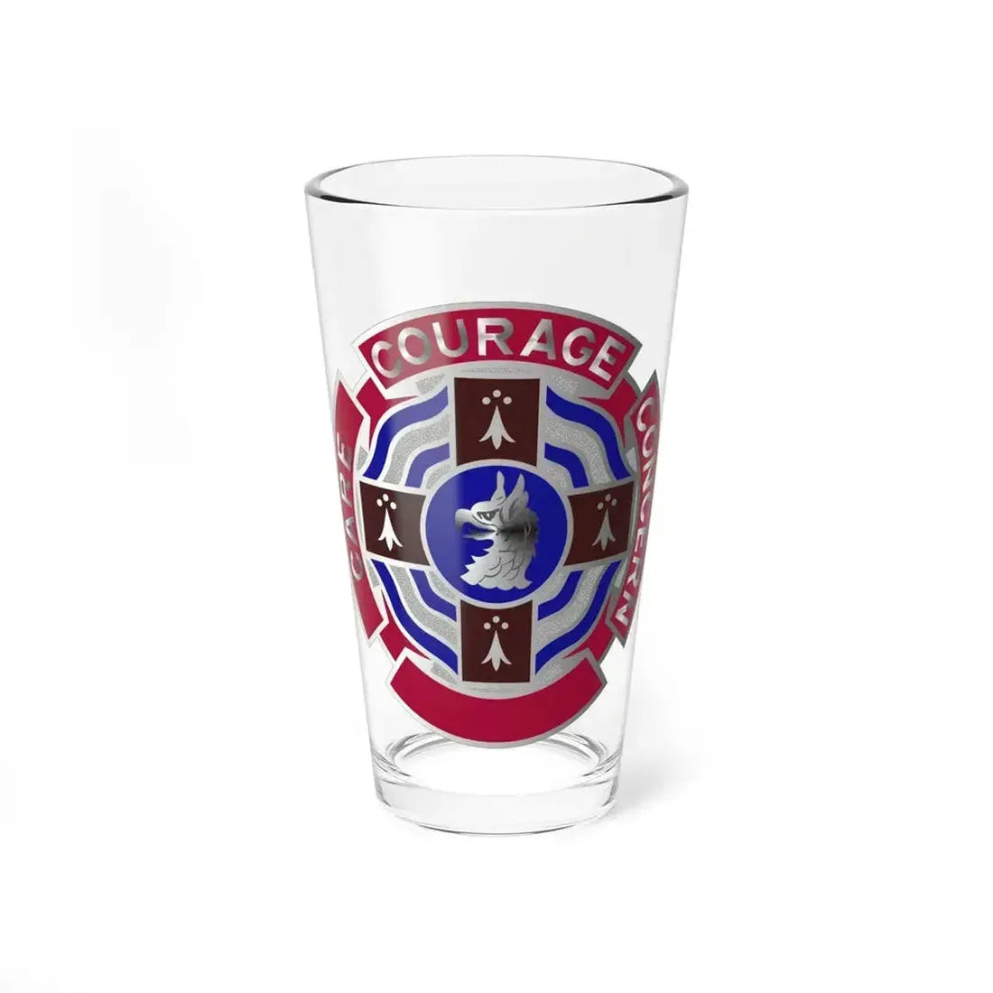 5501 US Hospital (U.S. Army) Pint Glass 16oz 16oz - Go Mug Yourself