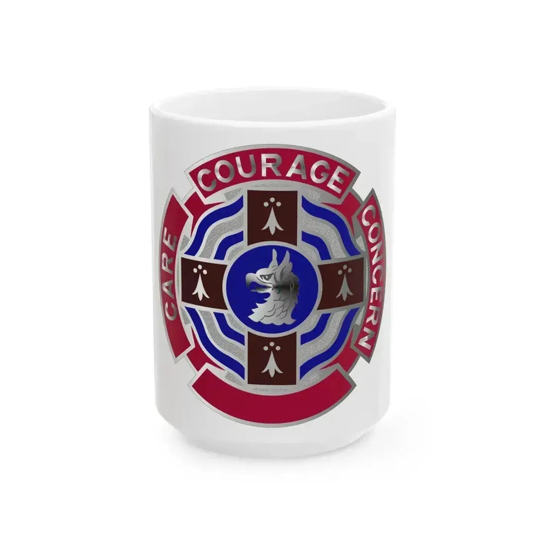 5501 US Hospital (U.S. Army) White Coffee Mug 15oz - Go Mug Yourself