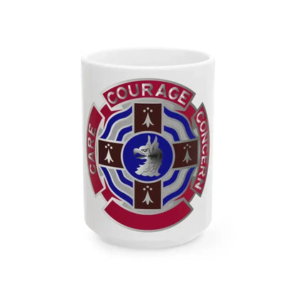 5501 US Hospital (U.S. Army) White Coffee Mug 15oz - Go Mug Yourself