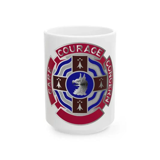 5501 US Hospital (U.S. Army) White Coffee Mug 15oz - Go Mug Yourself