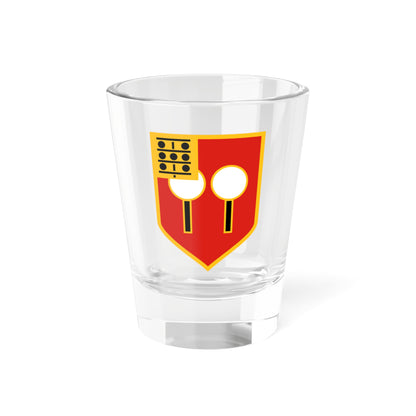 Verre à liqueur du 9e régiment d'artillerie de campagne (armée américaine) 1,5 oz