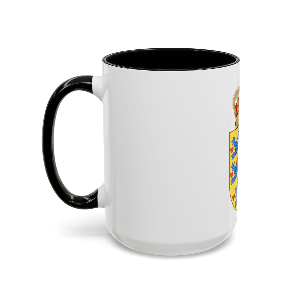 National Coat of arms of Denmark - Accent Coffee Mug