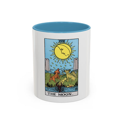 The Moon (Tarot Card) Accent Coffee Mug