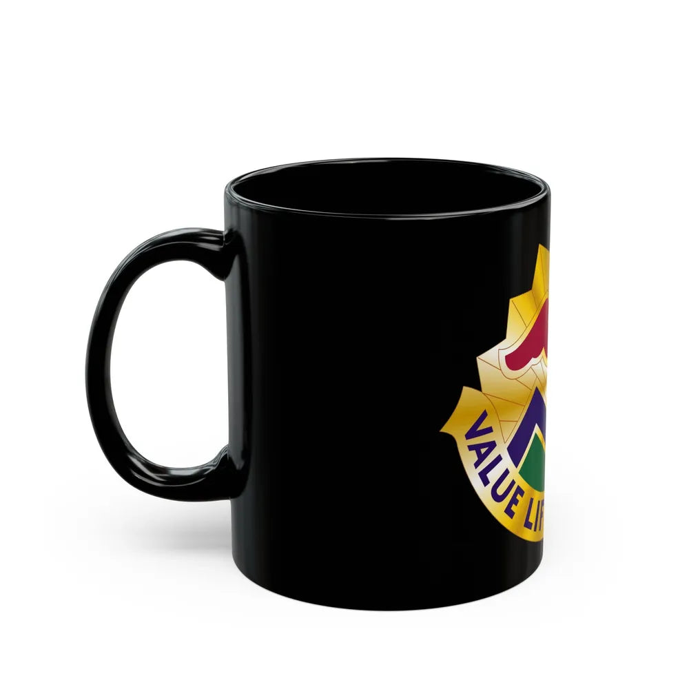 5502 US Hospital (U.S. Army) Black Coffee Mug-Go Mug Yourself