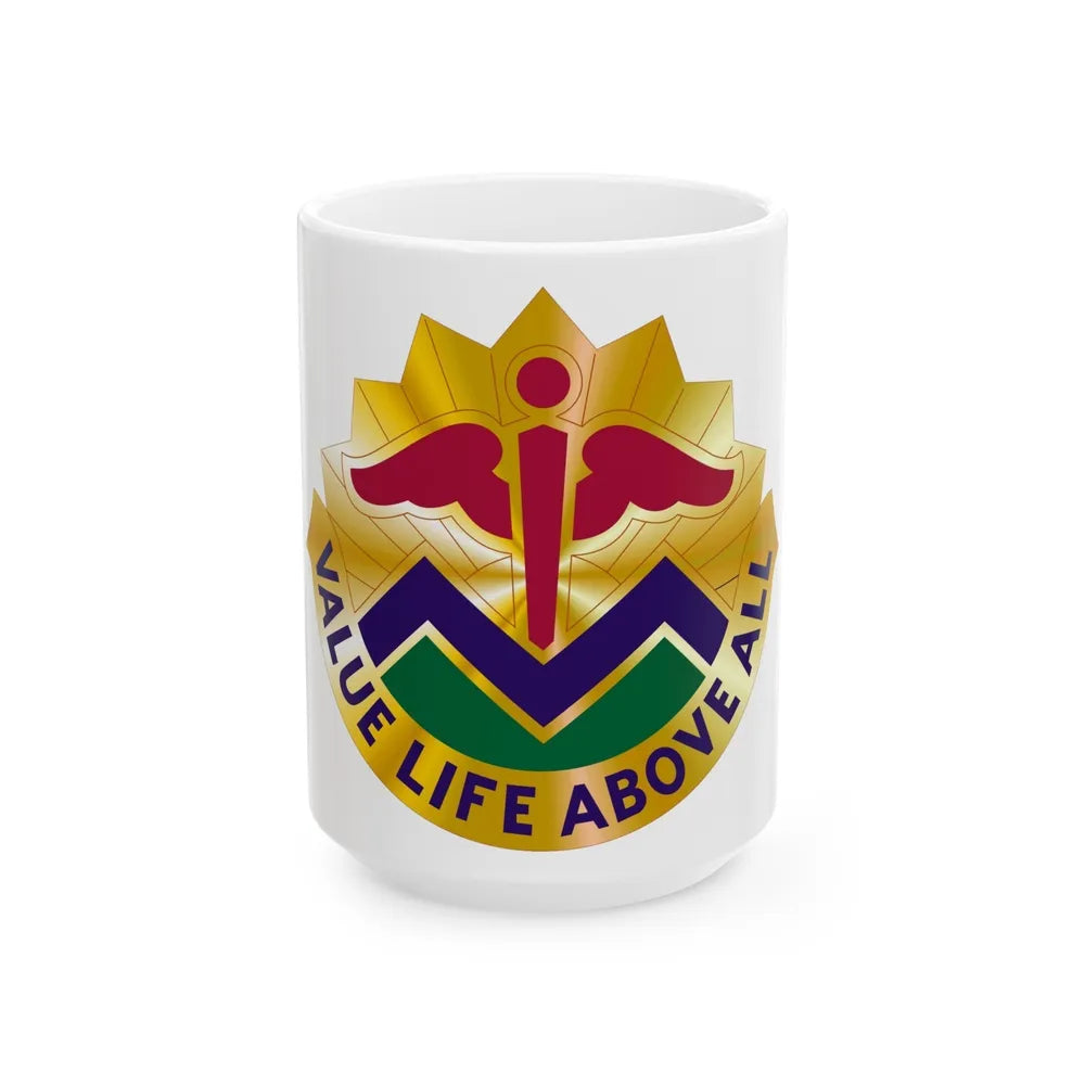 5502 US Hospital (U.S. Army) White Coffee Mug-15oz-Go Mug Yourself