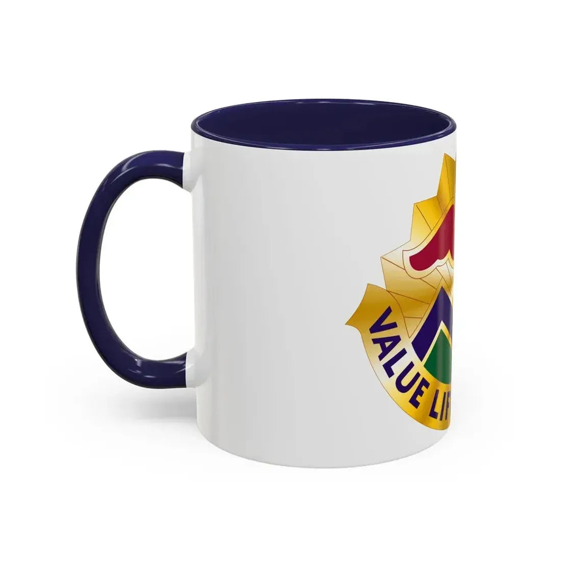 5502 US Hospital (U.S. Army) Accent Coffee Mug - Go Mug Yourself