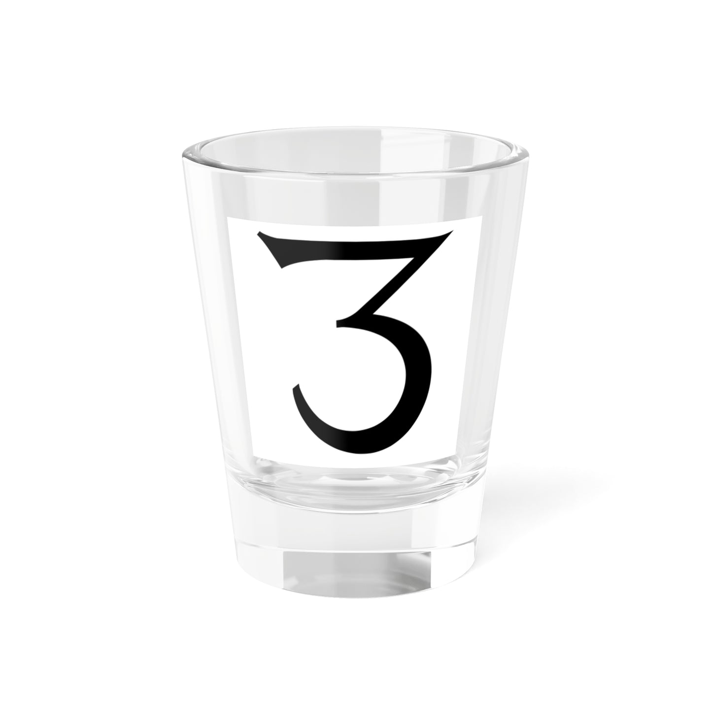 CHE Bad Zurzach Flag (Switzerland) Shot Glass 1.5oz