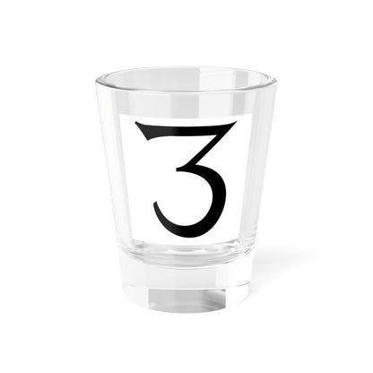 CHE Bad Zurzach Flag (Switzerland) Shot Glass 1.5oz