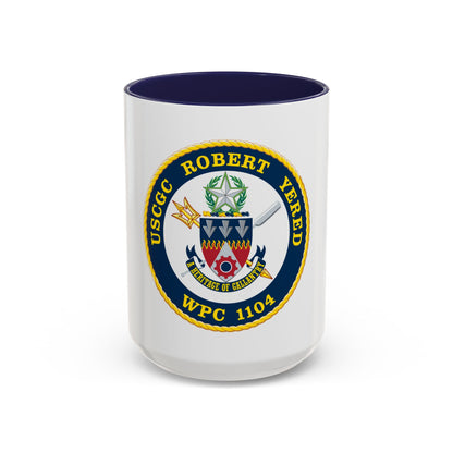 USCGC ROBERT YERED WPC 1104 (U.S. Coast Guard) Accent Coffee Mug