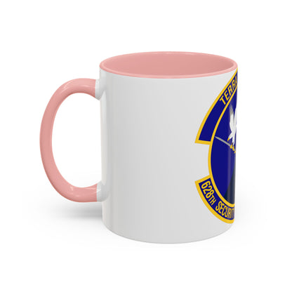 628th Security Forces Squadron (U.S. Air Force) Accent Coffee Mug