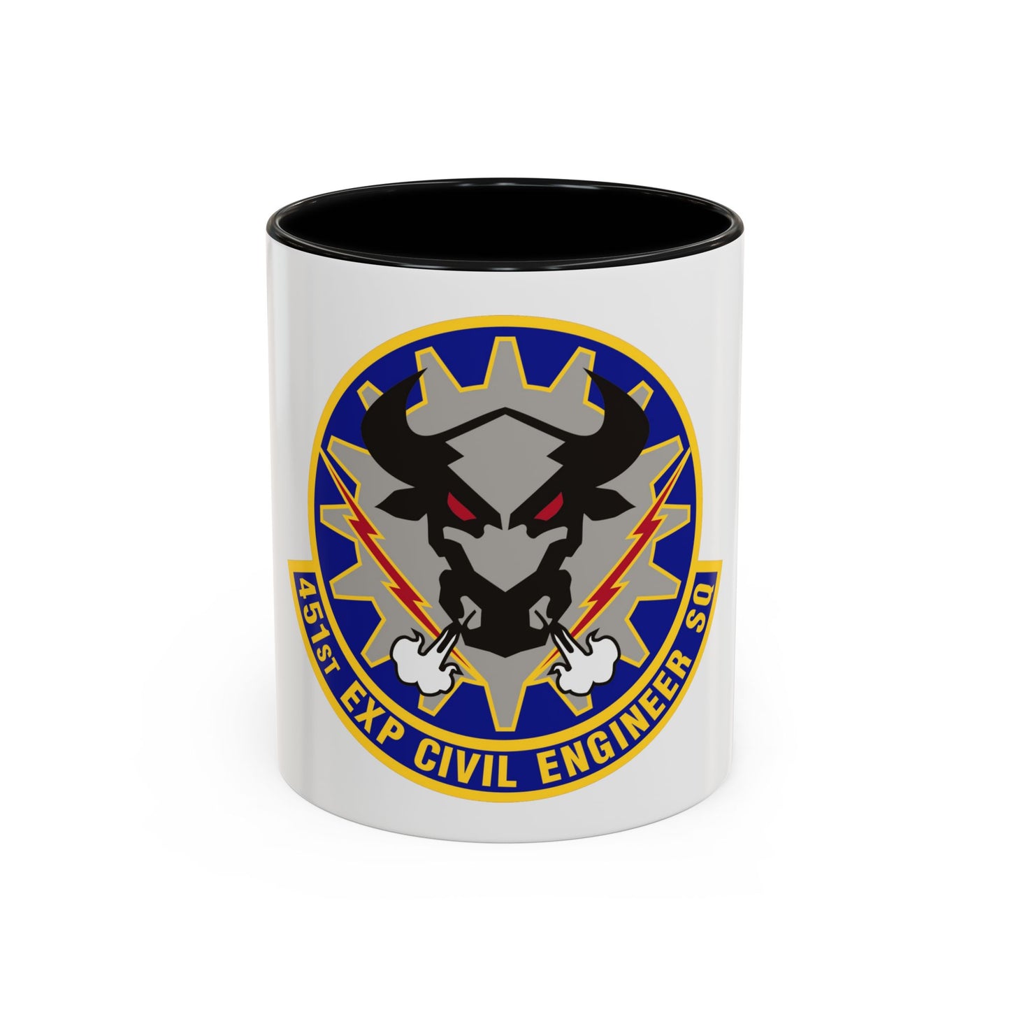 451st Expeditionary Civil Engineer Squadron (U.S. Air Force) Accent Coffee Mug