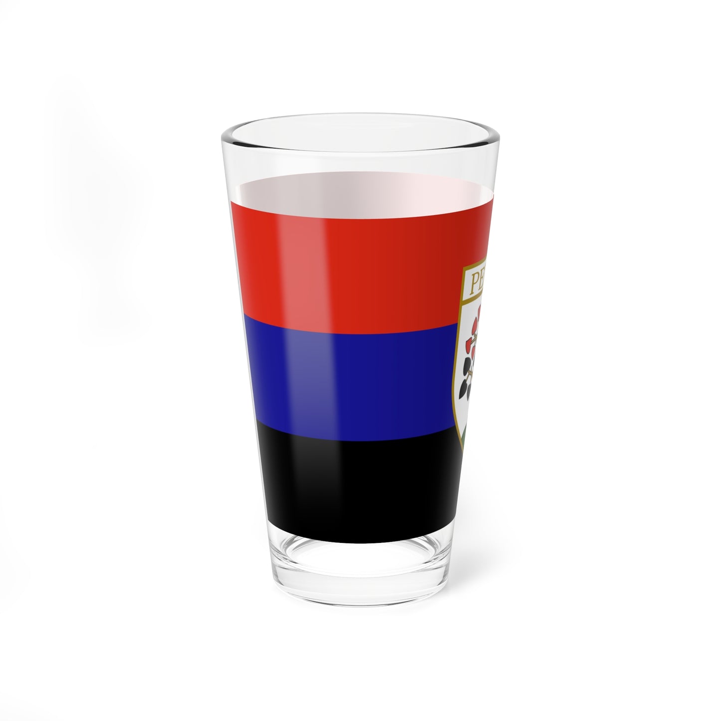 Flag of Perbal (Hungary) Pint Glass 16oz