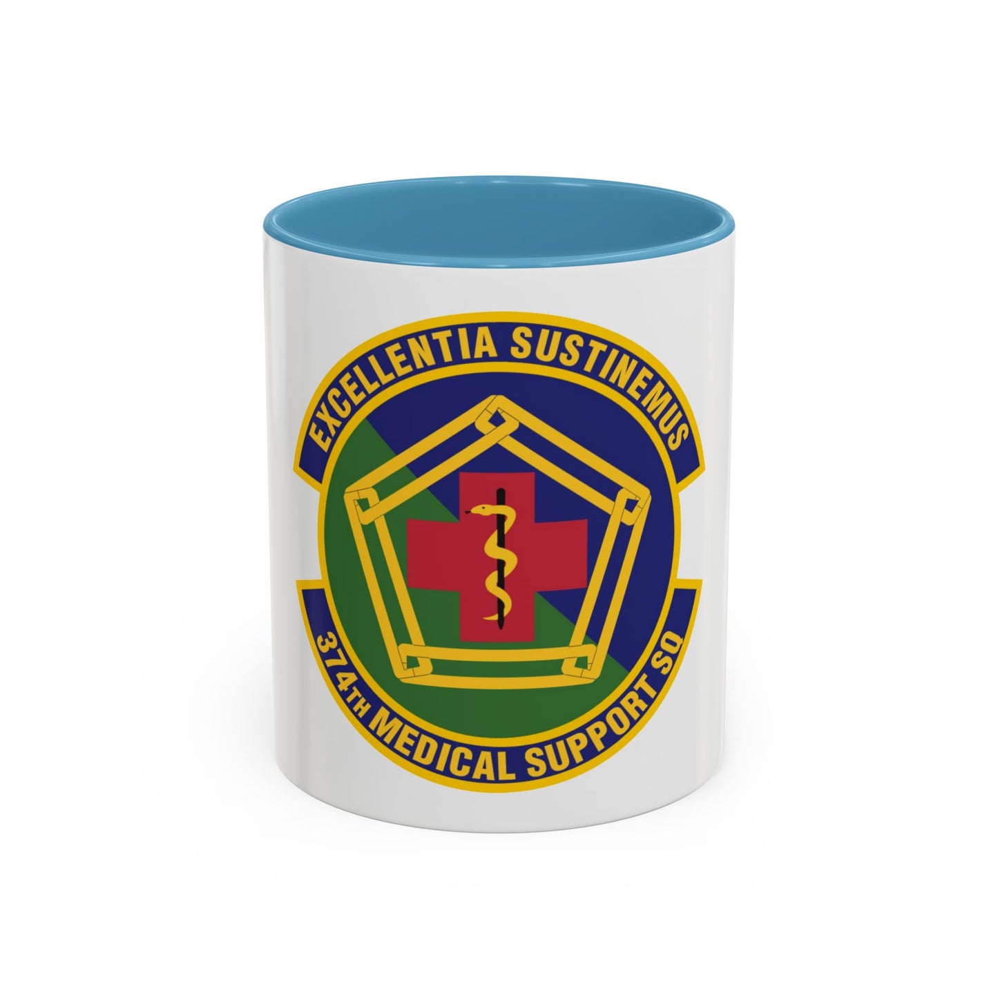 374th Medical Support Squadron (U.S. Air Force) Accent Coffee Mug