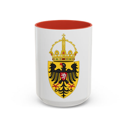 Coat of arms of Charles IV, Holy Roman Emperor - Accent Coffee Mug