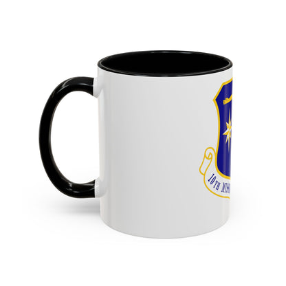 10th Mission Support Group (U.S. Air Force) Accent Coffee Mug