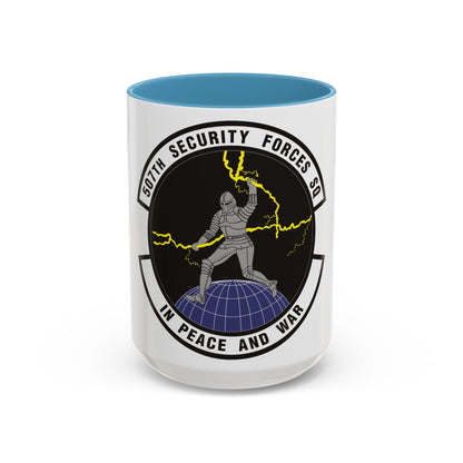 507th Security Forces Squadron (U.S. Air Force) Accent Coffee Mug