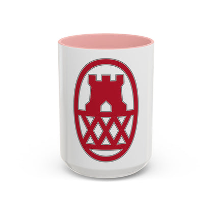 130 Maneuver Enhancement Brigade (U.S. Army) Accent Coffee Mug
