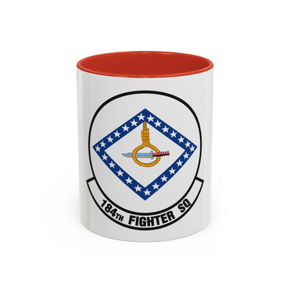 184 Fighter Squadron (U.S. Air Force) Accent Coffee Mug