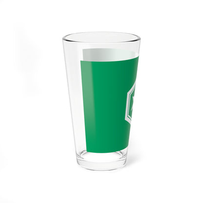 Flag of Hikone Shiga (Japan) Pint Glass 16oz