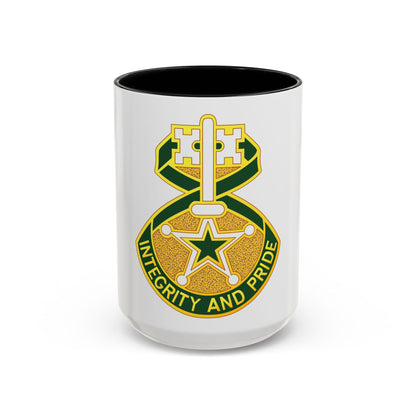 607 Military Police Battalion (U.S. Army) Accent Coffee Mug