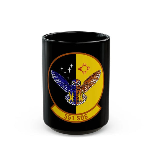 551 Special Operations Squadron (U.S. Air Force) Black Coffee Mug-15oz-Go Mug Yourself