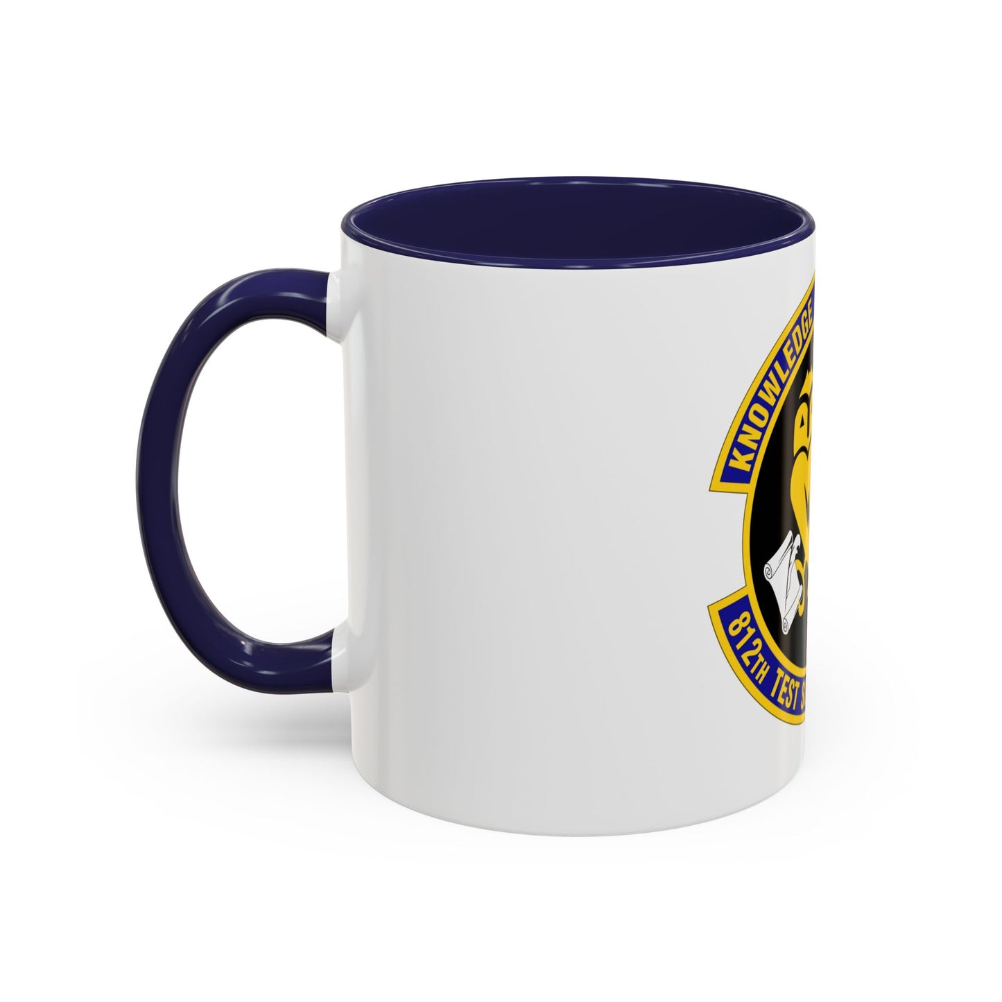 812 Test and Support Squadron AFMC (U.S. Air Force) Accent Coffee Mug