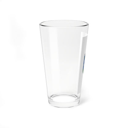 Flag of Kozmadombja (Hungary) Pint Glass 16oz