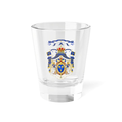 Grand Royal Coat of Arms of France - Shot Glass 1.5oz