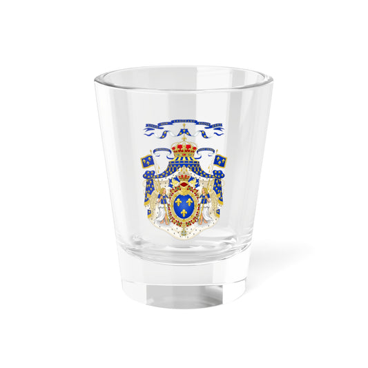 Grand Royal Coat of Arms of France - Shot Glass 1.5oz