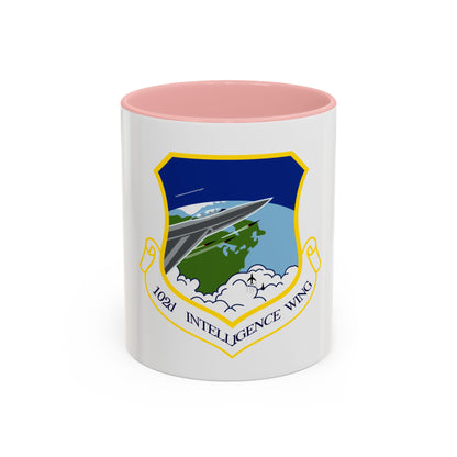 1014px 102nd Intelligence Wing emblem (U.S. Air Force) Accent Coffee Mug
