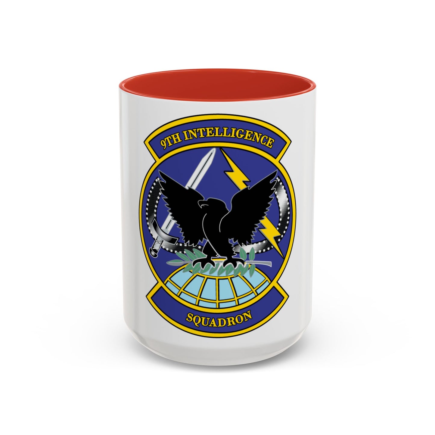 9th Intelligence Sq (U.S. Air Force) Accent Coffee Mug