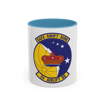 3d Airlift Squadron (U.S. Air Force) Accent Coffee Mug