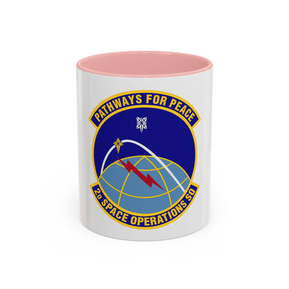 2d Space Operations Squadron (U.S. Air Force) Accent Coffee Mug